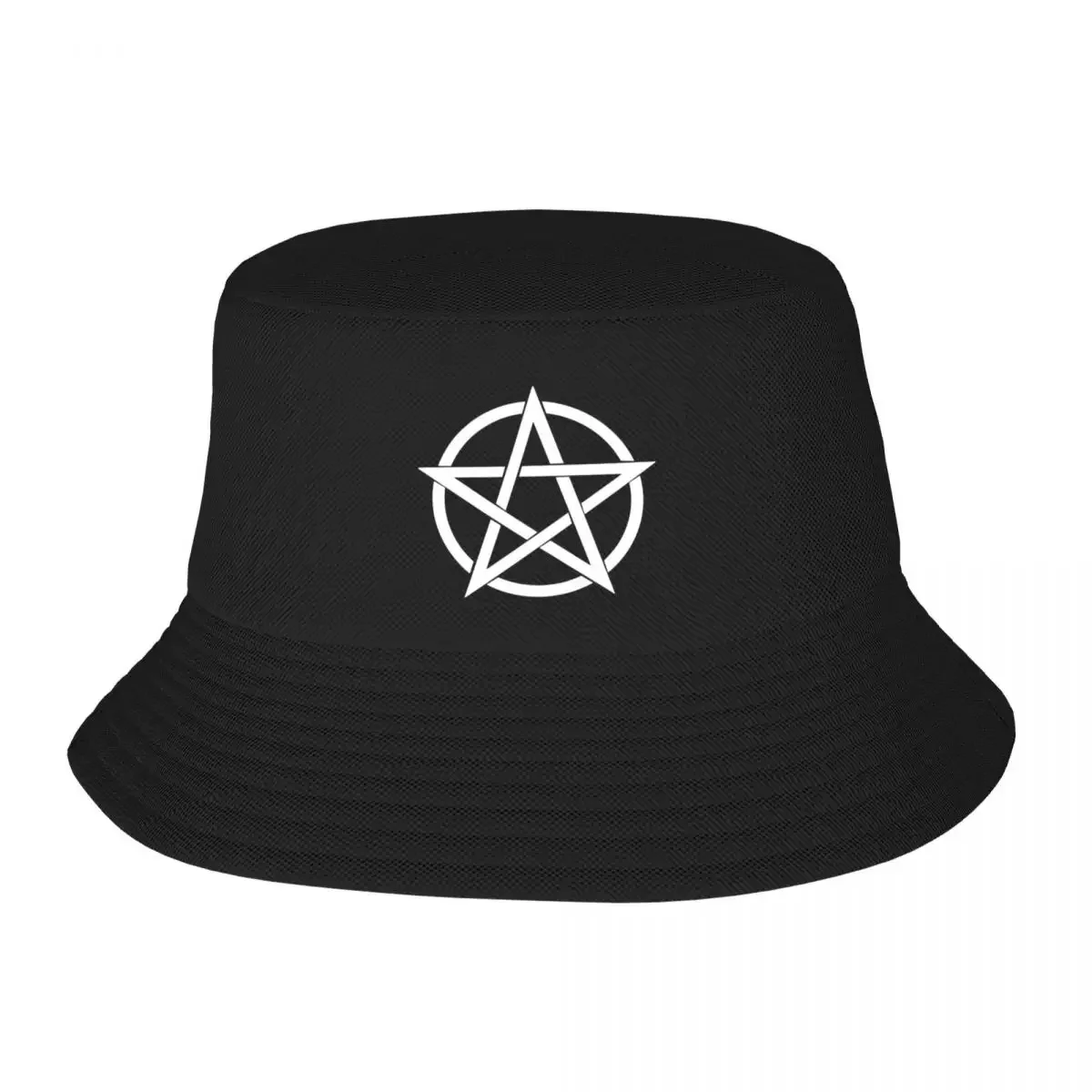 Bucket Hat Cotton - Pentagram Magic Occult Symbol Bucket Hat