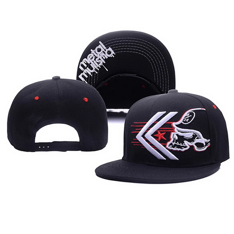 Unisex Skeleton Embroidery Bas - đánh giá và giá Snapback Hat Flat
