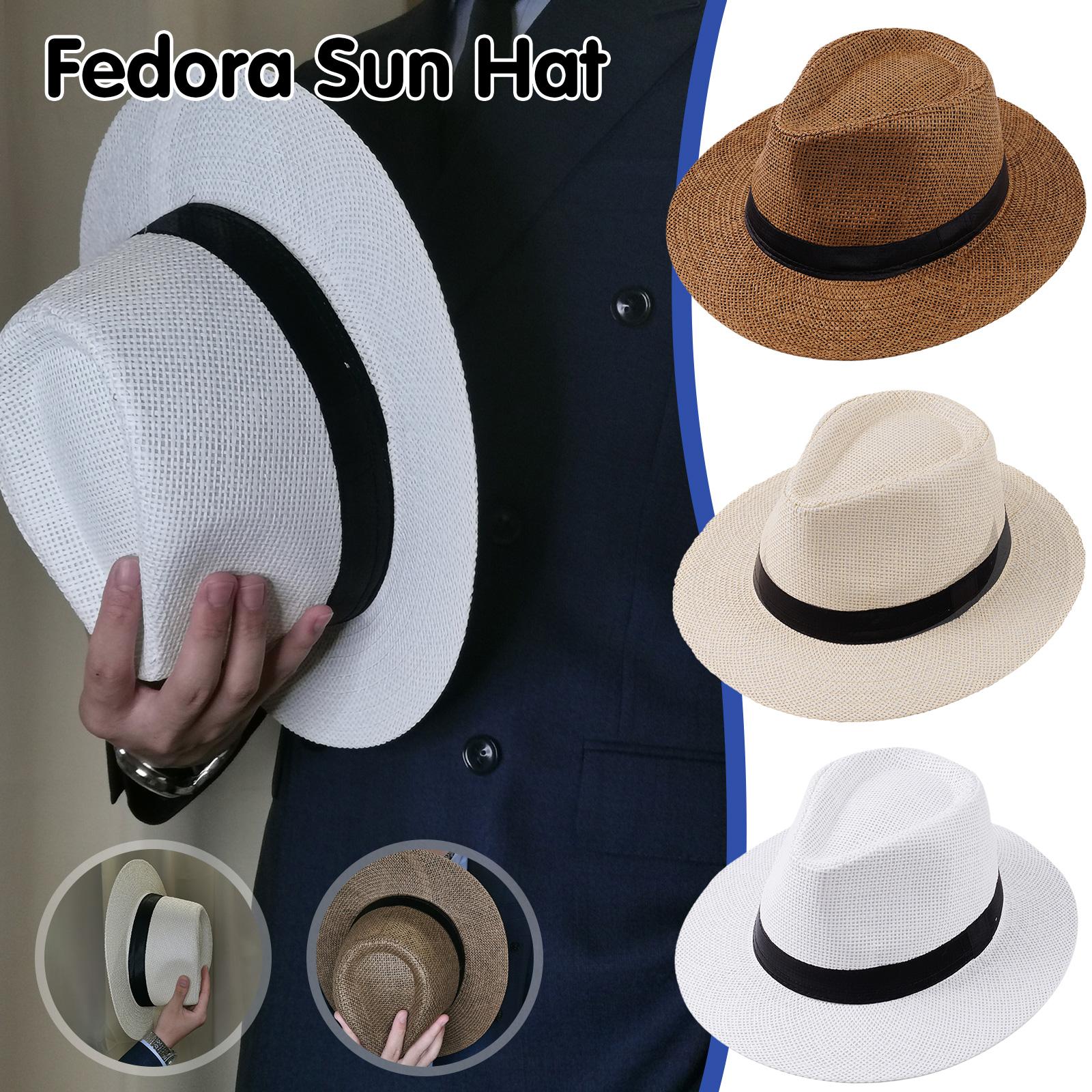 Men Summer Panama Straw Hat Na - đánh giá và giá Cowboy Hat Straw
