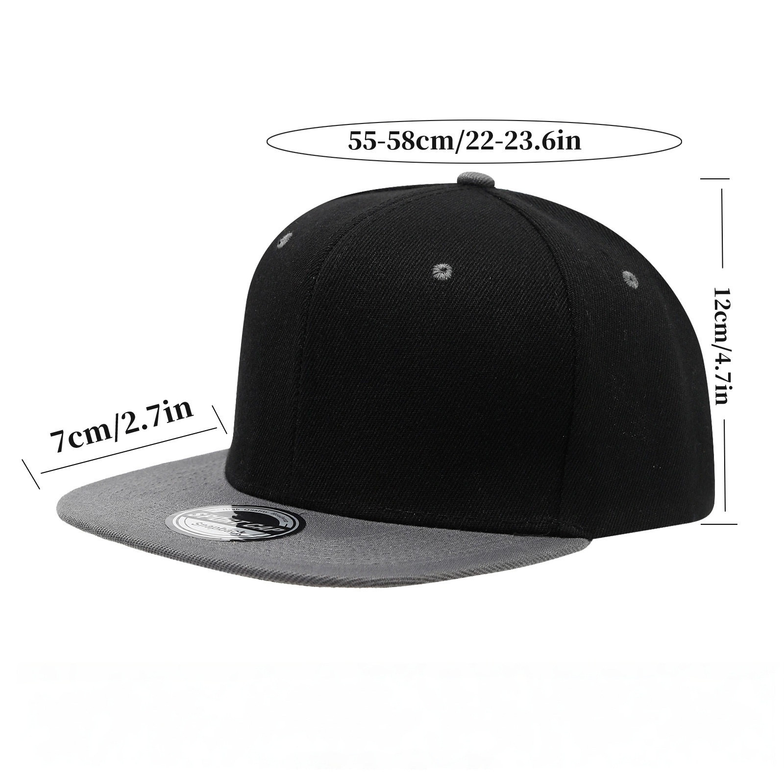 Custom Logo Snapback Caps Men  - đánh giá và giá Snapback Hat Flat