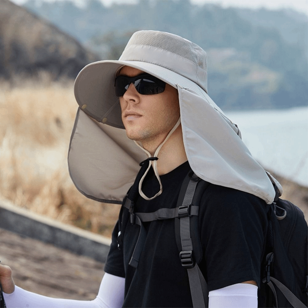 Fashion Cloth Men Sun Hat Big  - đánh giá và giá Bucket Hat Cotton