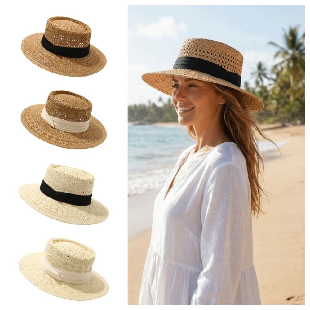 Fashion Wide Brim Hollow Straw - đánh giá và giá Cowboy Hat Straw