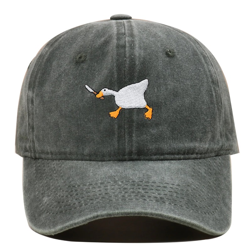 Cartoon Embroidered Funny Dark - đánh giá và giá Dad Hat Cotton