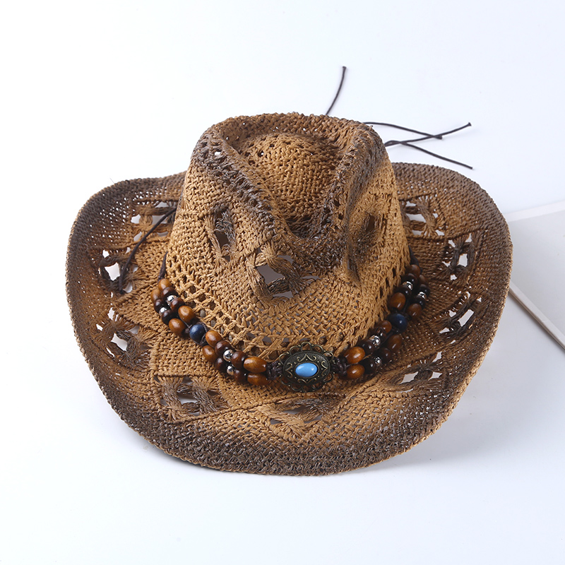 Spanish Retro Cowboy Straw Hat - đánh giá và giá Cowboy Hat Straw