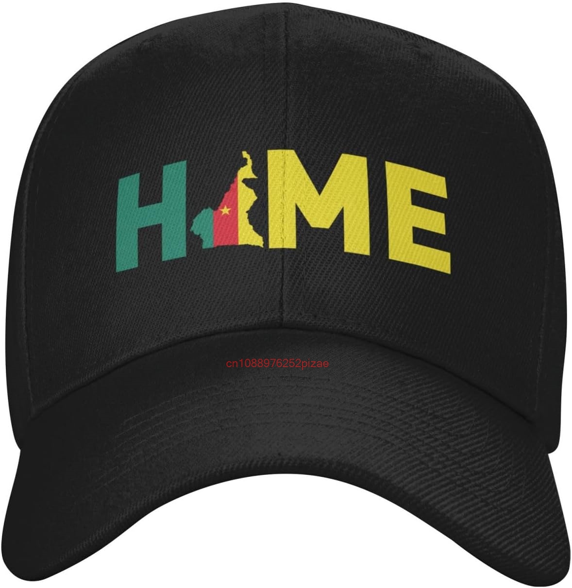Cameroon Map is Home Camerooni - đánh giá và giá Golf Cap Dad