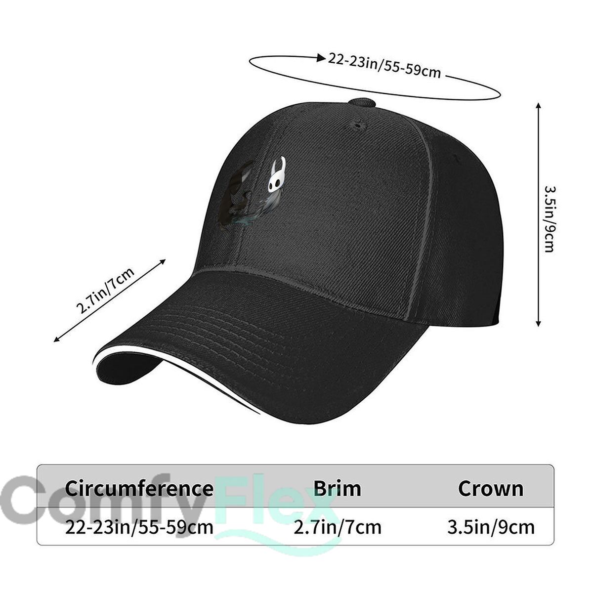 Hollow Knight & Void Entity Il - đánh giá và giá Baseball Cap Structured