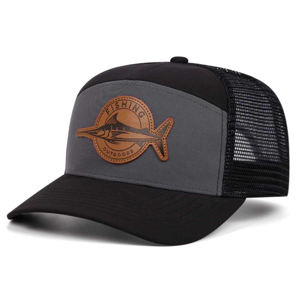 Summer Shark Pattern Fishing C - đánh giá và giá Trucker Cap Mesh