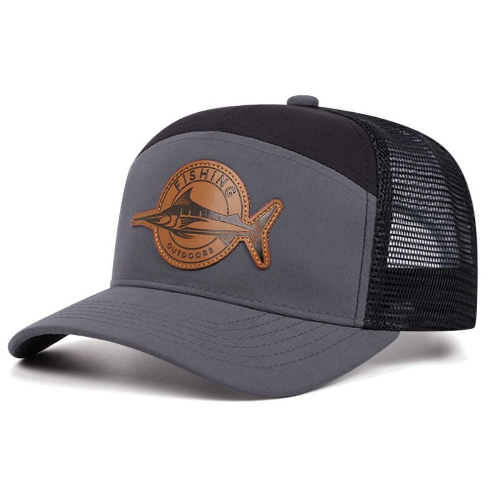 Summer Shark Pattern Fishing C - đánh giá và giá Trucker Cap Mesh